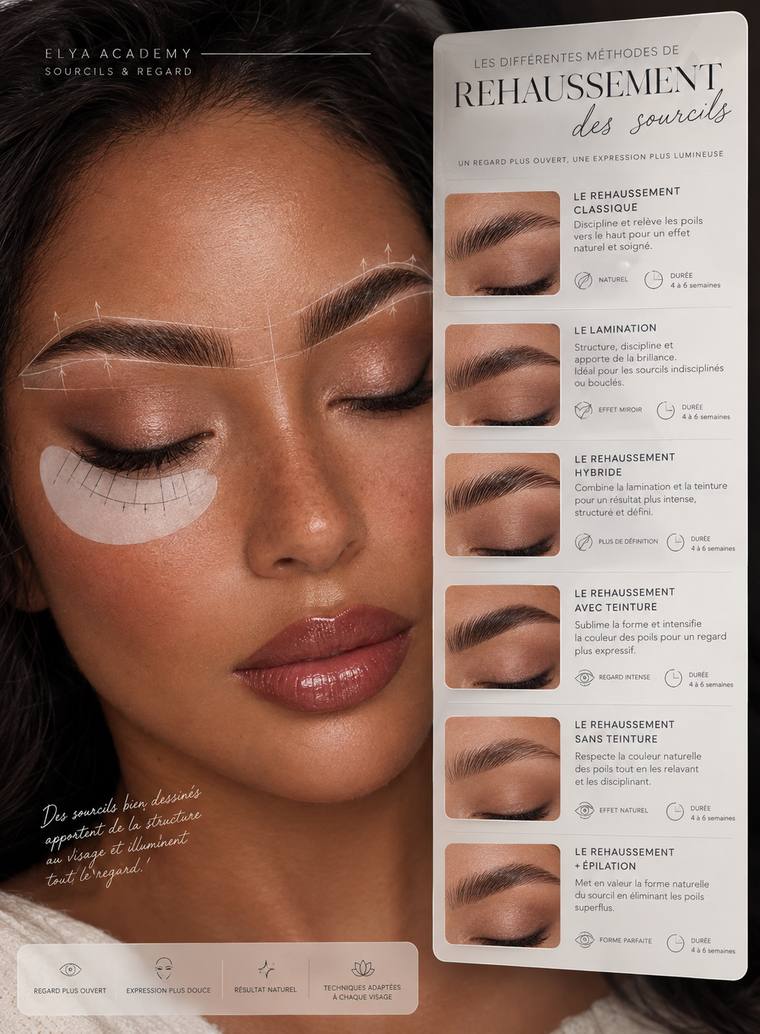 Visuel Elya Academy sourcils